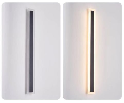 Resistencia al agua IP65 LED Iluminación de pared exterior 3500K Carga solar para jardín paisajístico