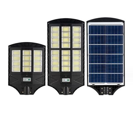 Iluminación exterior de calle de 100w, LED sensor de movimiento solar luz IP65 resistente al agua