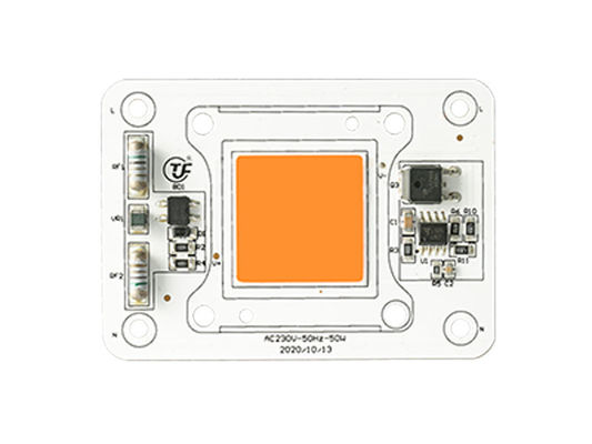 Chip de cultivo LED AC-COB de espectro completo 660nm para fuente de iluminación de plantas