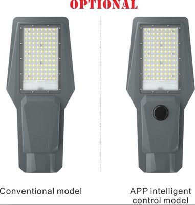 Control inteligente luz solar LED de la calle resistente al agua con 2835 cuentas