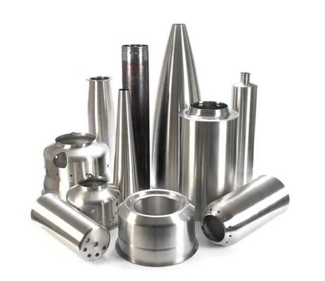 Partes de hilados de metal de cono resbaladizo Micro mecanizado Electroplataje
