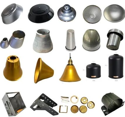 Componentes de metal de chapa de aluminio personalizados