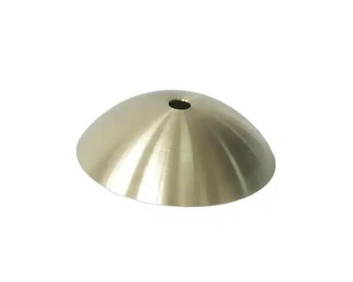 Accesorios de luces LED de cono metálico, micro mecanizado piezas de hilado de metal electroplataje